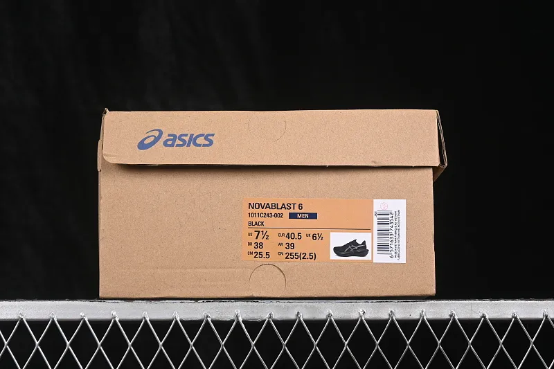 All categories Asics Asics series Asics Novablast 6 Asics Novablast 6 Asics retro breathable casual shoes cushioning men's wear-resistant running shoes 1011C243-002
